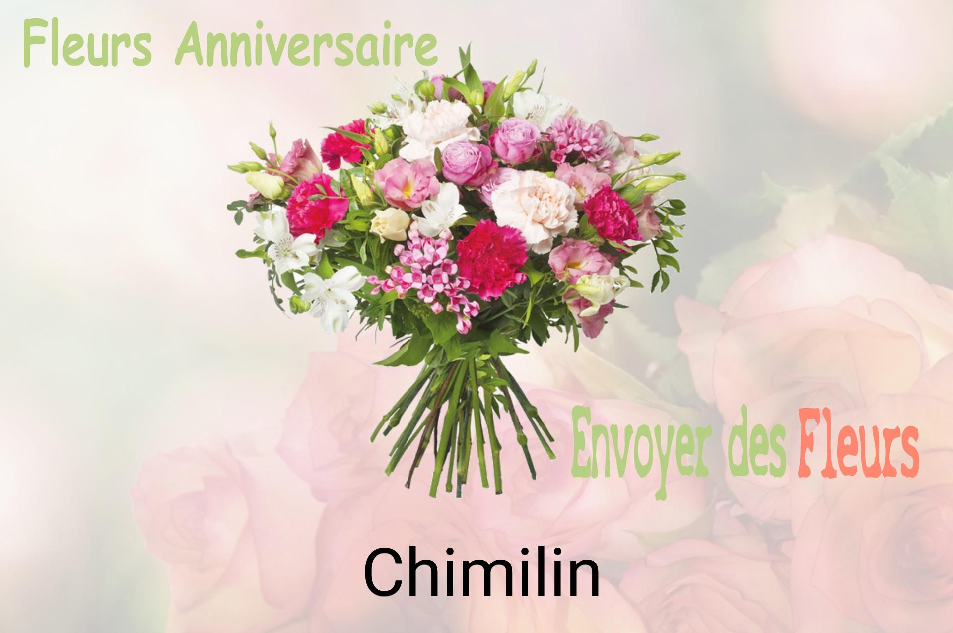 Bouquet de fleurs d’anniversaire livré à Chimilin