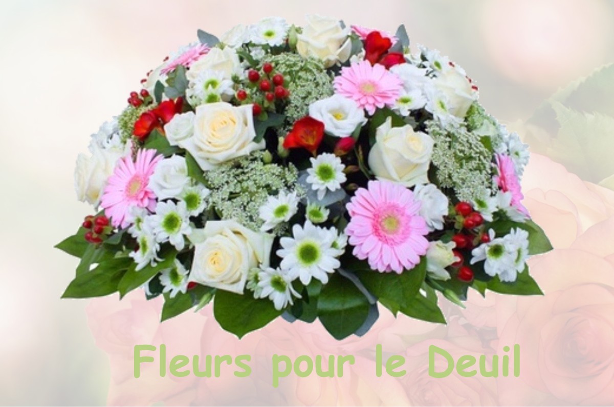 fleurs deuil CHIMILIN